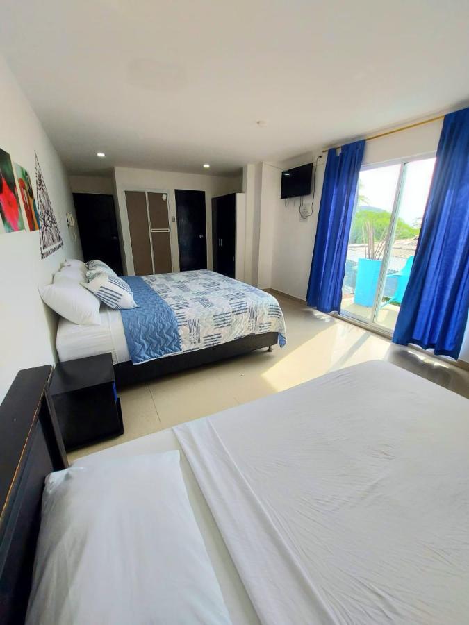 The Cantamar Beach Hostel Santa Marta  Kültér fotó
